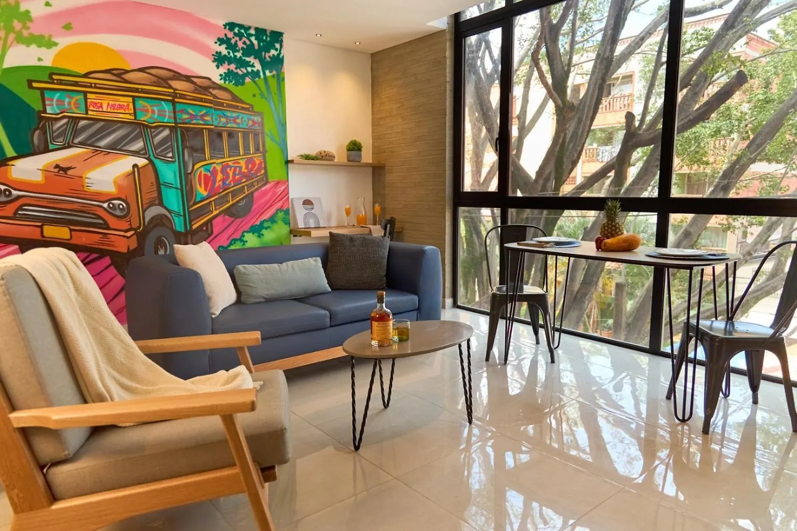 公寓 Cozy Comfort At Rosa Negra Stadio Suite 麦德林
